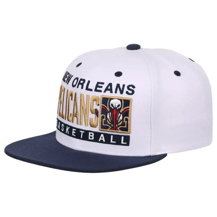 New Orleans Pelicans NBA Box Out Snapback Team BLC/BLEU/TA