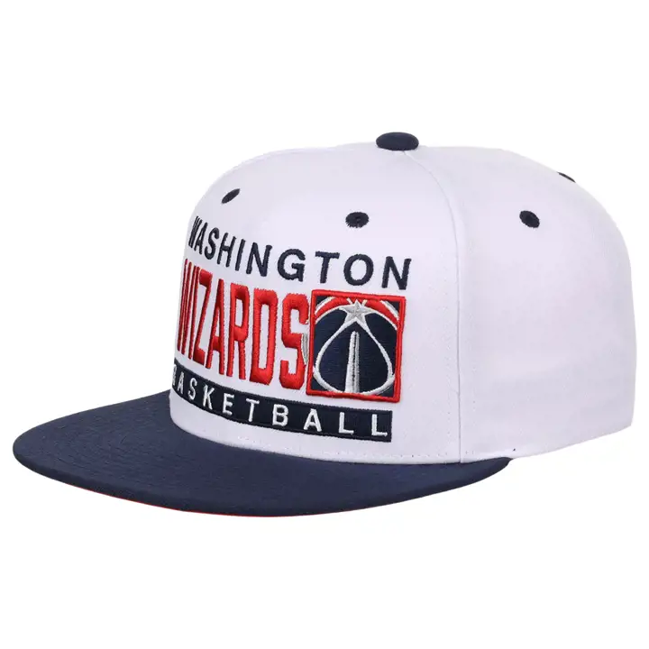 Casquette Washington Wizards NBA Box Out Snapback coloris blanc/bleu/rouge