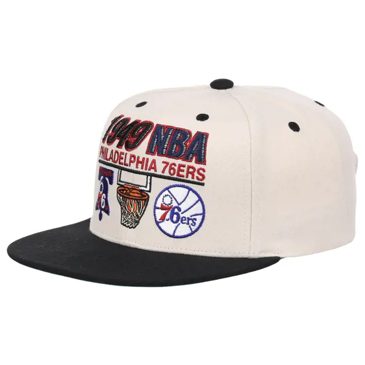 Casquette snapback Philadelphia 76ers NBA First of Many Kaki/Noir