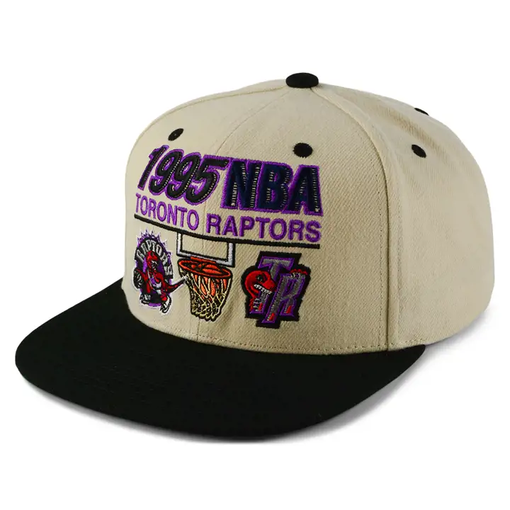 Casquette Toronto Raptors NBA First of Many Kaki/ Noir/ Gris
