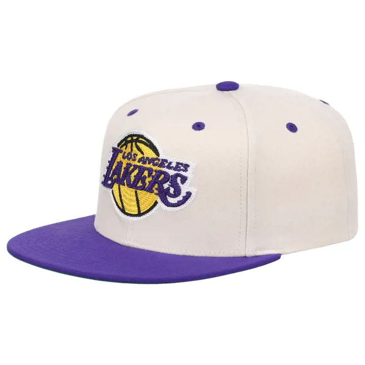 Casquette NBA Los Angeles Lakers Chainstitch Snapback ivo/pur/g