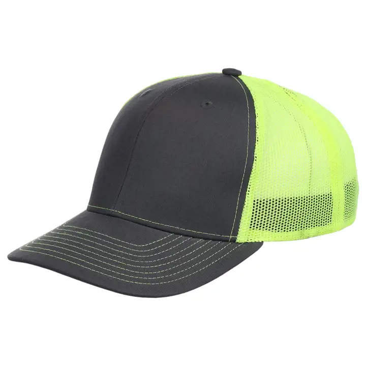 CASQUETTE TRUCKER BLANK CBL SLAM DUNK charbon/jaune néon