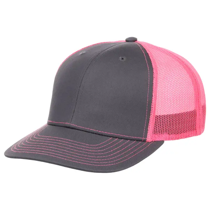 Casquette de routier BLANK CBL SLAM DUNK fusain/rose fluo