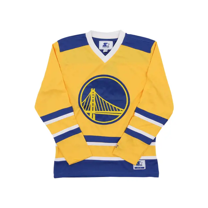 Maillot de hockey Golden State Warriors NBA CrossCheck BLK/RBL/Y