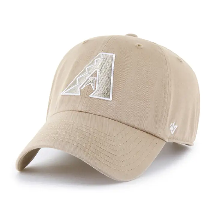 Casquette '47 Clean Up MLB Arizona Diamondbacks Kaki/Blanc