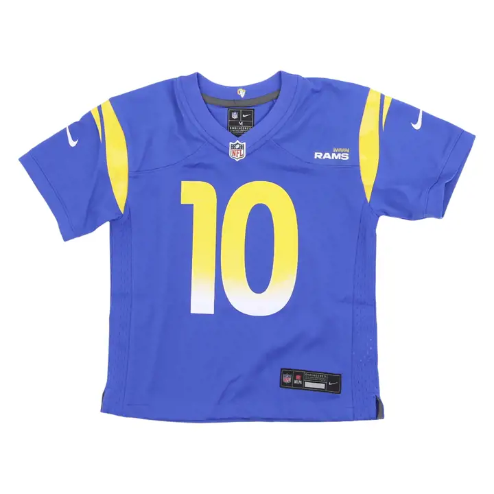 Maillot de match pour enfants Los Angeles Rams NFL Cooper Kupp bleu