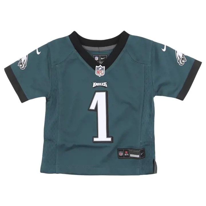 Maillot de match NFL Philadelphia Eagles Jalen Hurts pour nourrisson, sarcelle