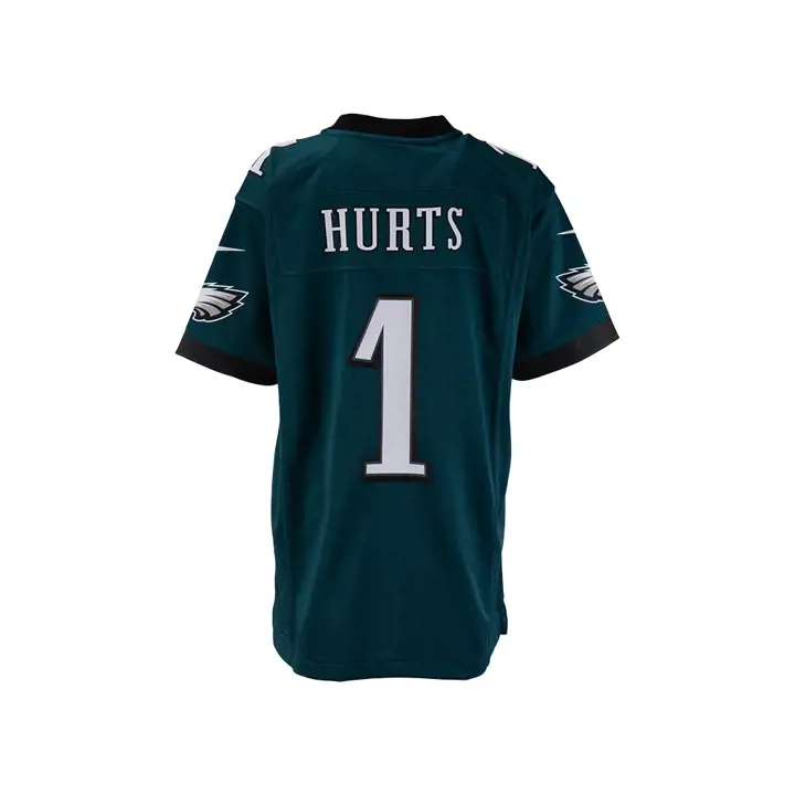 Maillot de match NFL Philadelphia Eagles Jeunesse CA Jalen Hurts Tea