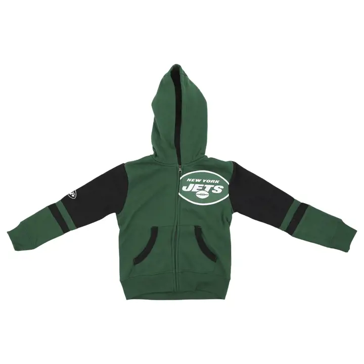New York Jets NFL Kids Stadium FZ Hood vert