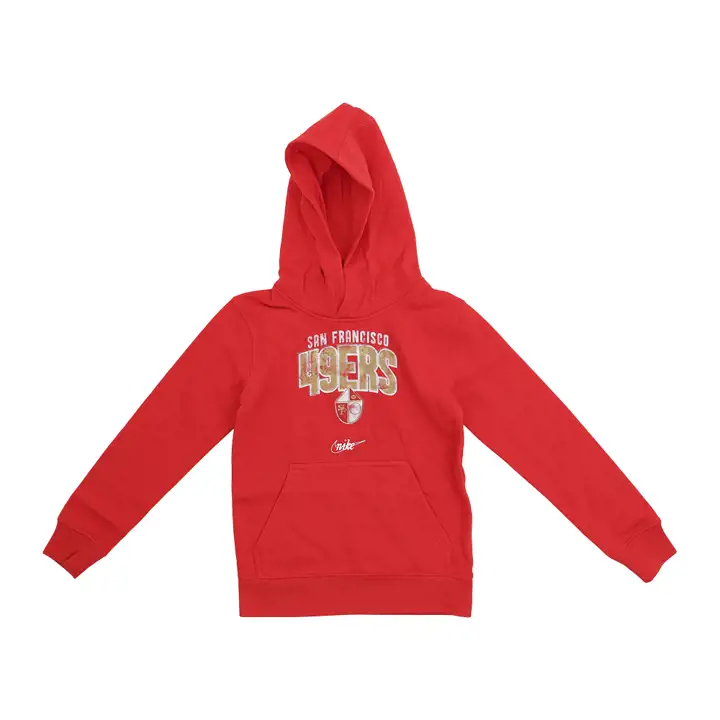 San Francisco 49ers NFL Youth Rewind Hood rouge
