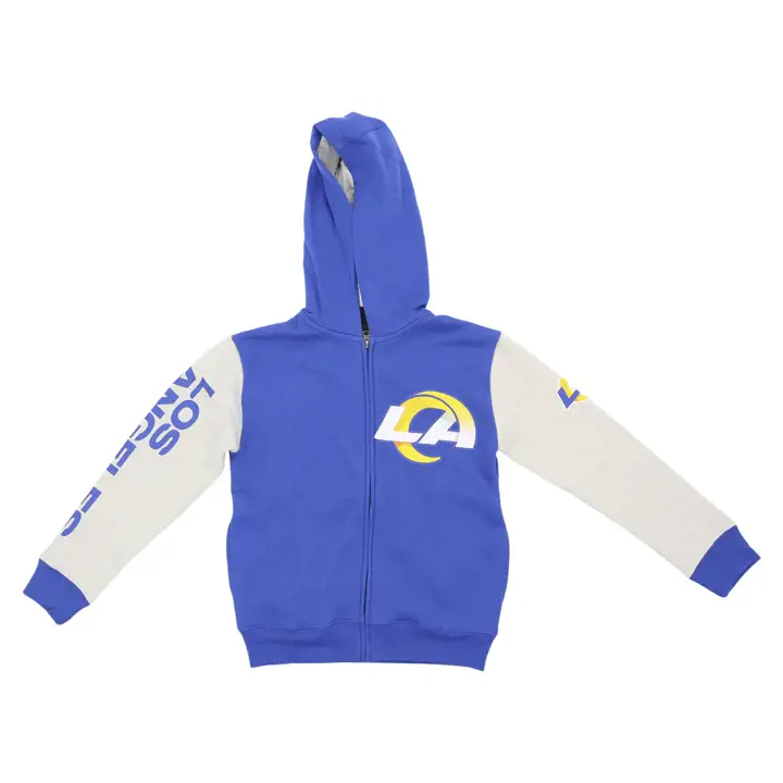 Los Angeles Rams NFL Plaque d'affiche jeune FZ Capuche bleu