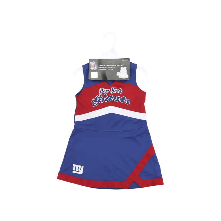 Robe New York Giants NFL Cheer Captain pour tout-petits - bleu