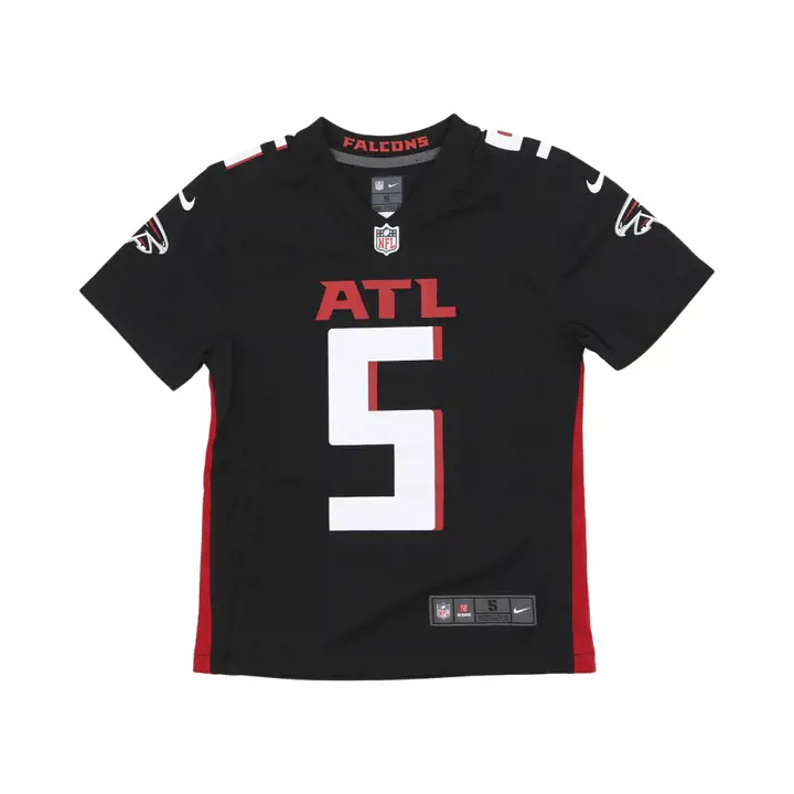 Maillot de match FALCONS NFL pour jeune Drake London noir