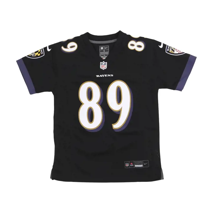 Maillot de match NFL enfant Ravens Mark Andrews noir
