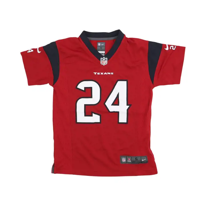 Maillot de match NFL Texans pour jeunes ALT Derek Stingley Jr ROUGE