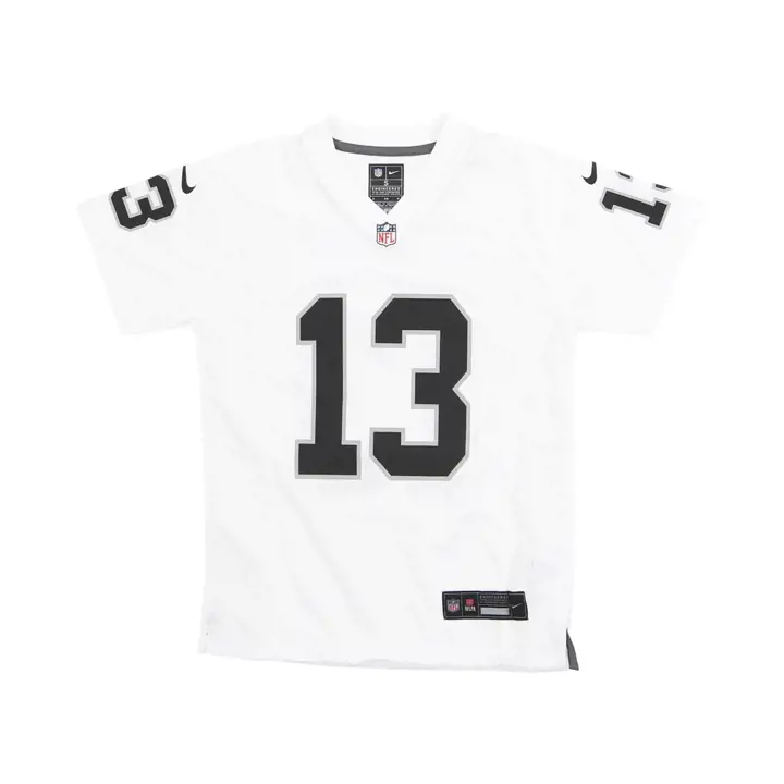 Maillot de match blanc NFL Raiders LV pour jeune - Hunter Renfrow BLANC/NOIR