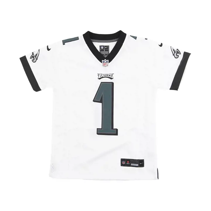 Maillot de match blanc Jalen Hurts EAGLES NFL pour jeune WHT
