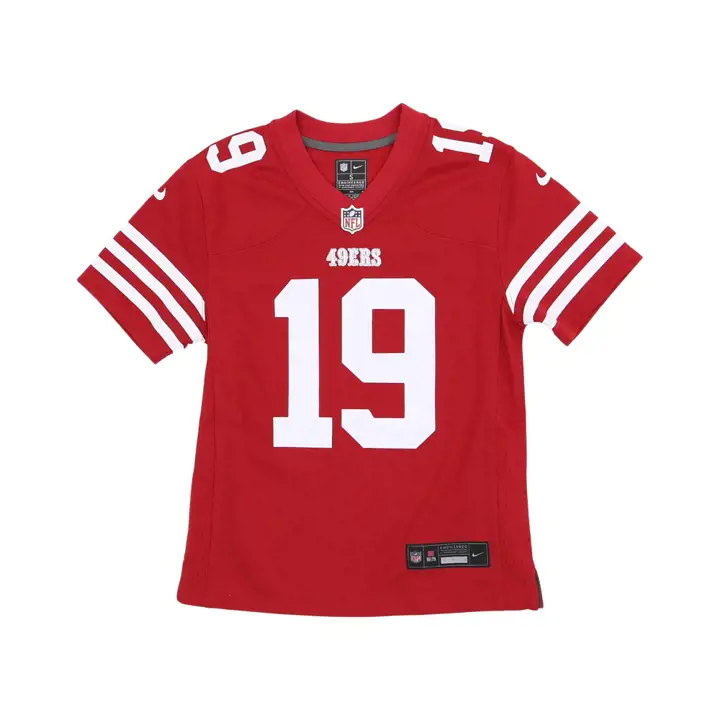 Maillot de match NFL 49ERS Deebo Samuel Enfant ROUGE
