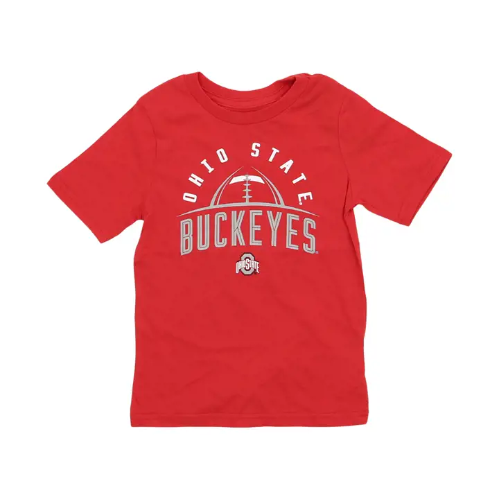 T-shirt Ohio State Buckeyes NCAA pour enfant - Énergisé - Rouge 23