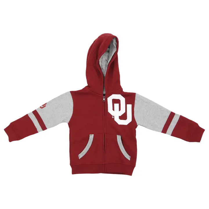 Ensemble en molleton Oklahoma Sooners NCAA avec lancer de pièce pour enfant 23 CRIM