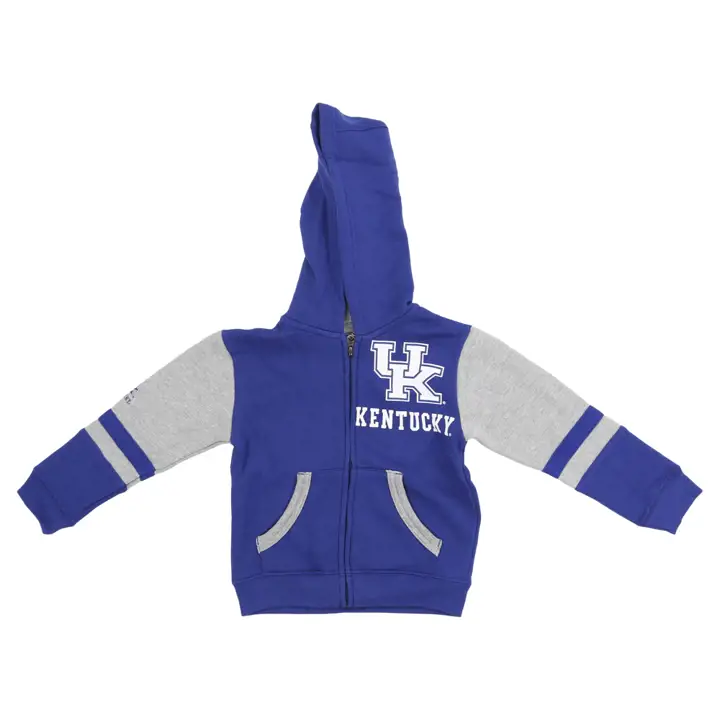 Sweat à capuche zippé colorblock Oklahoma Sooners NCAA Enfant 23 CRIM
