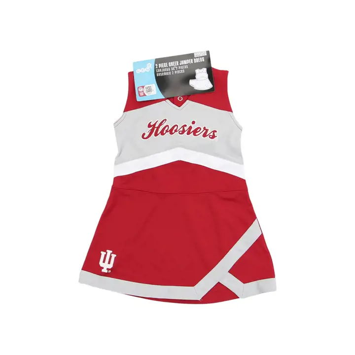 Robe de pom-pom girl Indiana Hoosiers NCAA pour petites filles 23 C