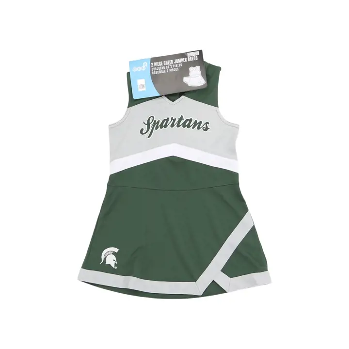 Robe de Pom-pom Girl NCAA Michigan State Spartans pour Fillettes
