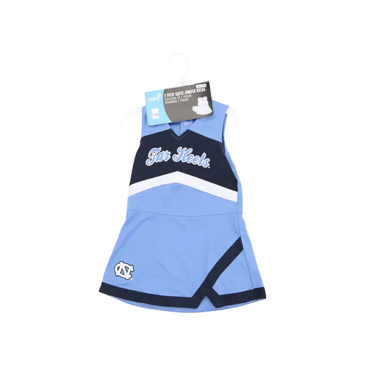 Robe de capitaine de pom-pom girl NC Tar Hee NCAA pour petites filles, marine 23