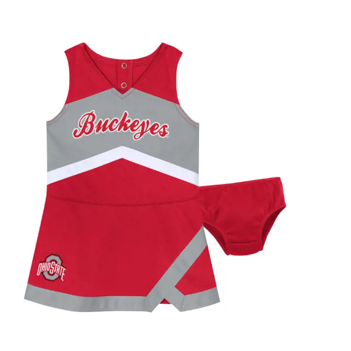 Ohio St B Robe de Pom-pom Girl pour Fillette NCAA 23 Marine