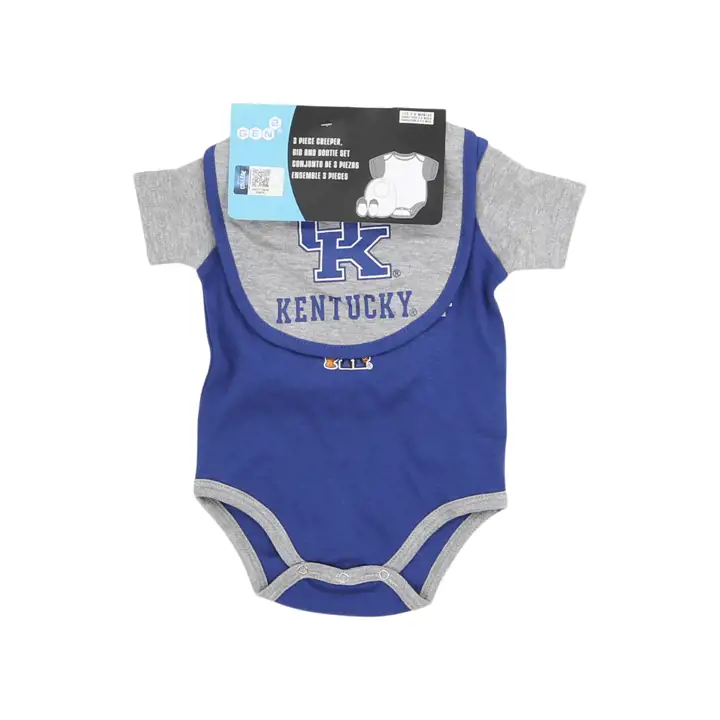 Ensemble bavoir et bottillons Kentucky W NCAA, avantage du terrain, noir 23