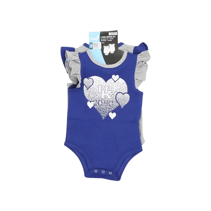 Grenouillère Kentucky Wildcats NCAA « Spread the Love » pour bébé fille