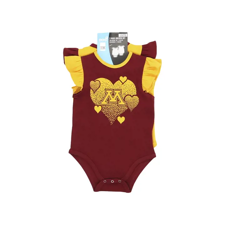 Minnesota Golden Gophers NCAA Bébés Filles Étendre l'amour C