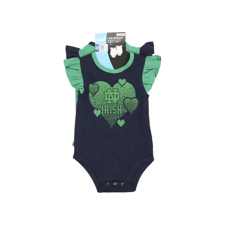 Notre Dame Fighting Irish NCAA Bébés Filles Répandez l'amour