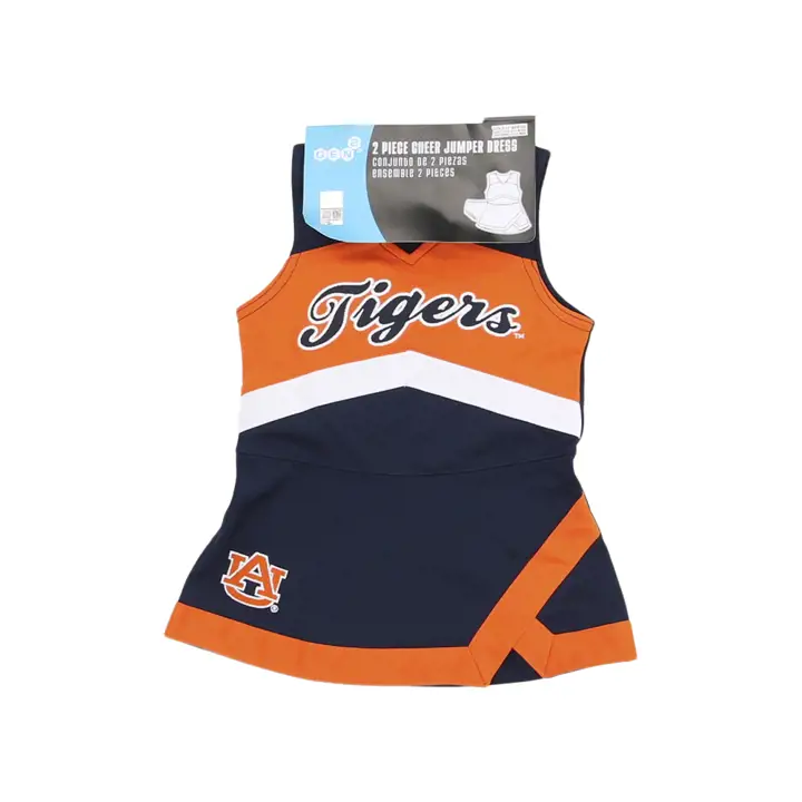 Robe de pom-pom girl Auburn Tigers NCAA pour bébés filles 23 BLEU MARINE