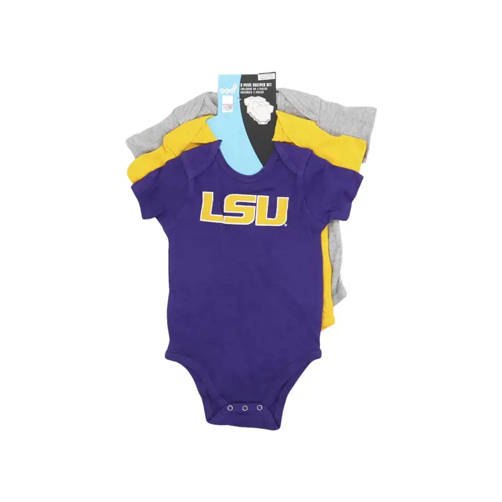 LSU Ensemble 3 pièces bébé NCAA 23 VIOLET