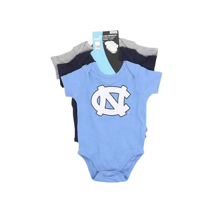 Ensemble 3 pièces NCAA nourrisson North Carolina Tar Heels 23 LBL