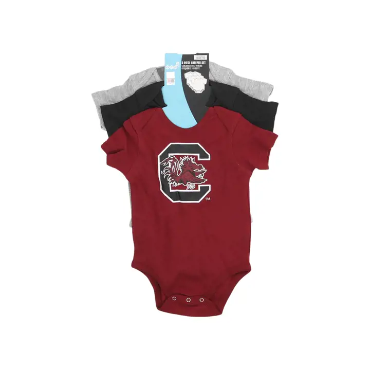 Ensemble 3 pièces bébé NCAA Caroline du Sud 23 noir