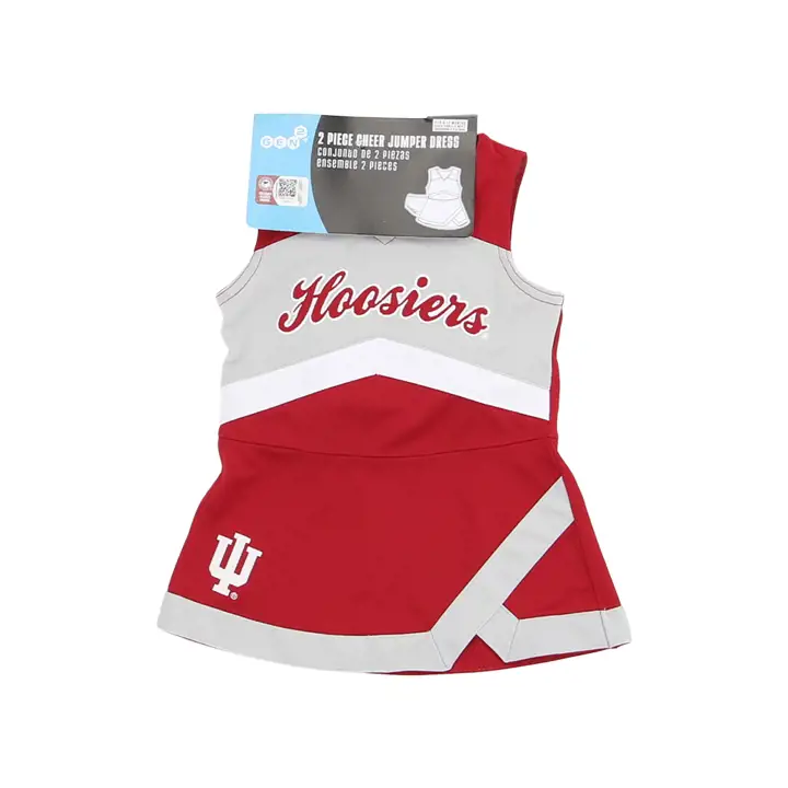 Robe de majorette Indiana Hoosiers NCAA pour bébés filles 23 CR