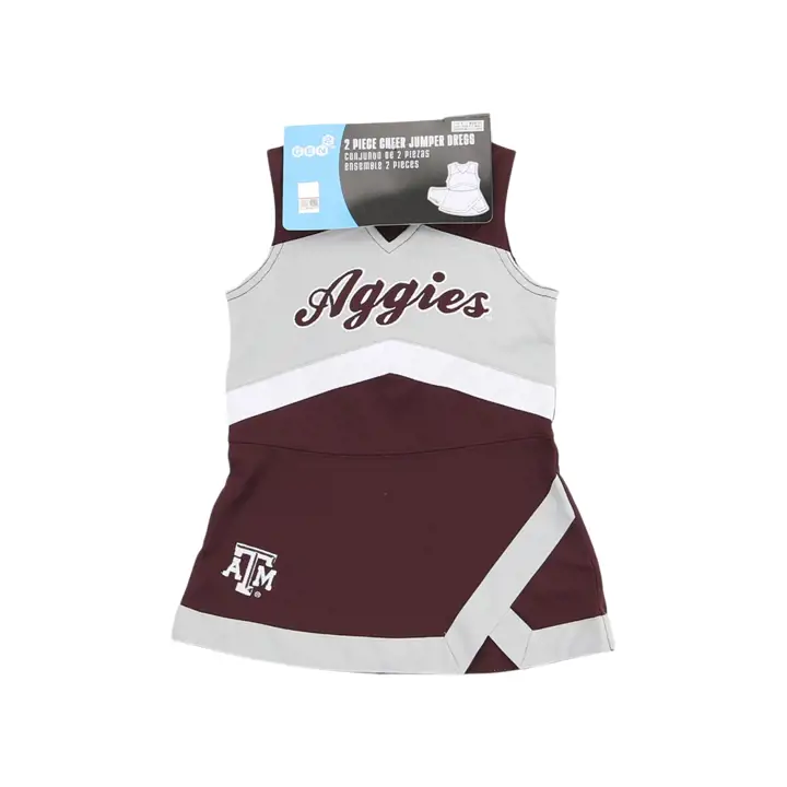 Robe Cheer Captain Texas A&M Aggies NCAA pour bébé fille 23 MA