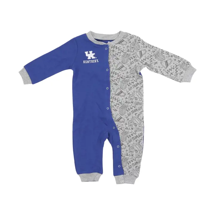 Barboteuse Kentucky Wildcats NCAA motif livret de jeu pour bébé 23 RBL