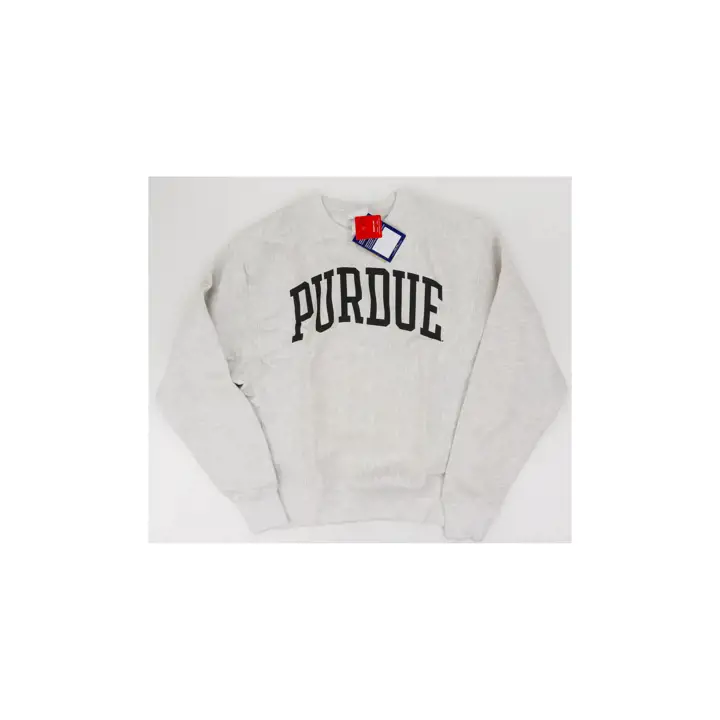 Purdue Boilermakers NCAA Sweat-shirt Reverse Weave LGRY