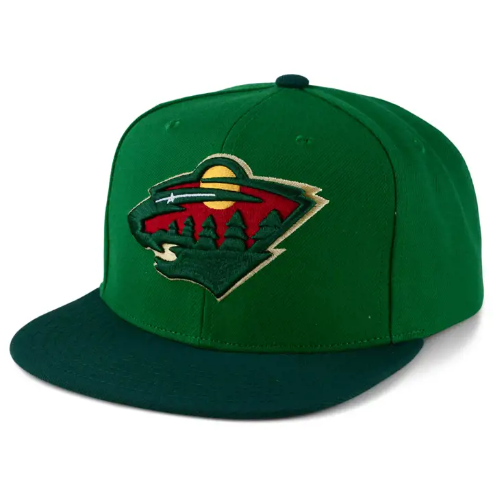 Minnesota Wild LNH Core 2 tons M&N Snap vert/ vert foncé
