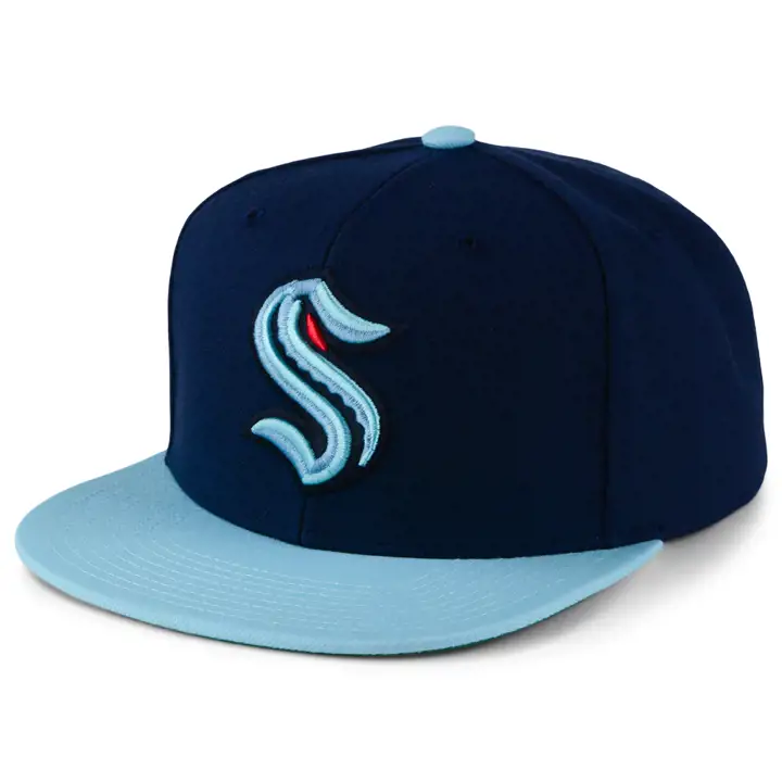Casquette snapback Seattle Kraken NHL Core 2tons M&N marine/ aqua
