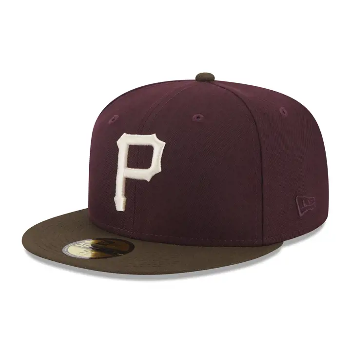 Pittsburgh Pirates MLB Chocolate Merlot 59FIFTY marron/ noyer/ gris