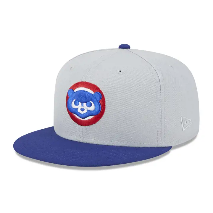 Casquette 59FIFTY MLB Dolphin des Cubs de Chicago gris/bleu/vert