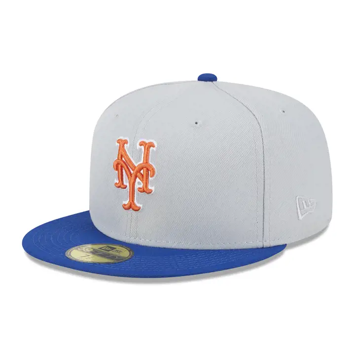 New York Mets MLB Dolphin 59FIFTY gris/ bleu/ vte