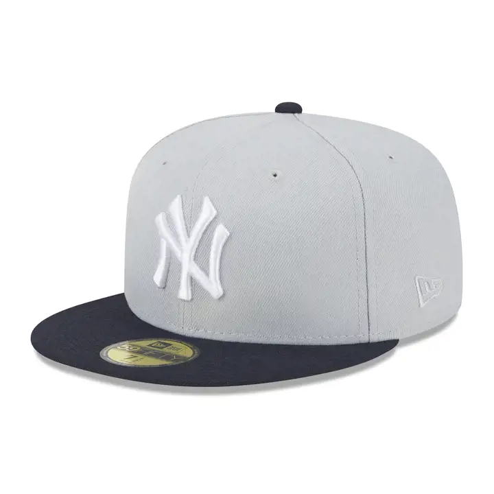 New York Yankees MLB Dolphin 59FIFTY gris/ bleu/ vert