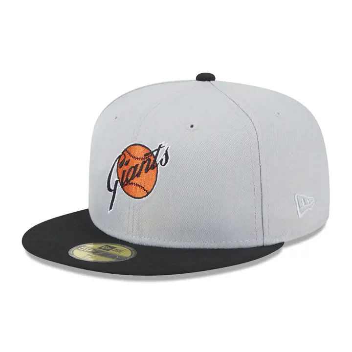 San Francisco Giants MLB Dolphin 59FIFTY gris/ noi/ vert