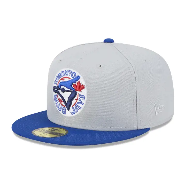 Toronto Blue Jays MLB Dolphin 59FIFTY gris/ bleu/ vert