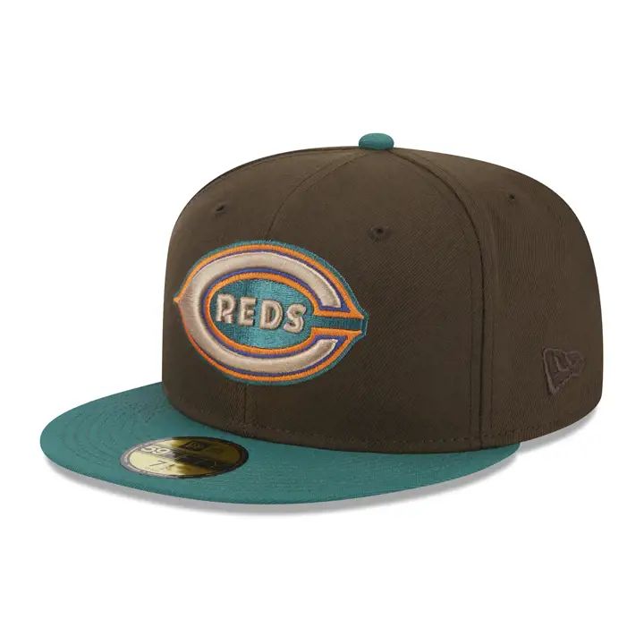 Casquette 59FIFTY MLB Cincinnati Reds Mallard Call wlnt/grn/yel